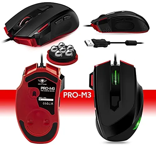 Spirit of Gamer Pro-K5 Clavier semi-mécanique RGB AZERTY - vue 4