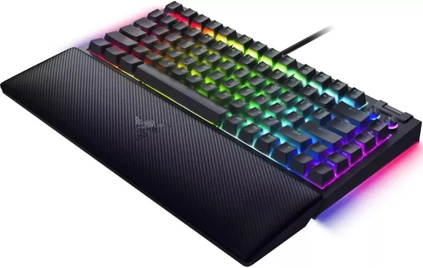 Razer BlackWidow V4 75% - vue 3