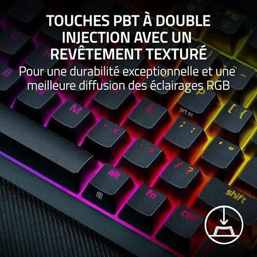 Razer BlackWidow V4 Pro 75% RGB sans fil Hot-Swap - vue 9