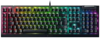 Razer BlackWidow V4 X Yellow Switch Noir - vue 1