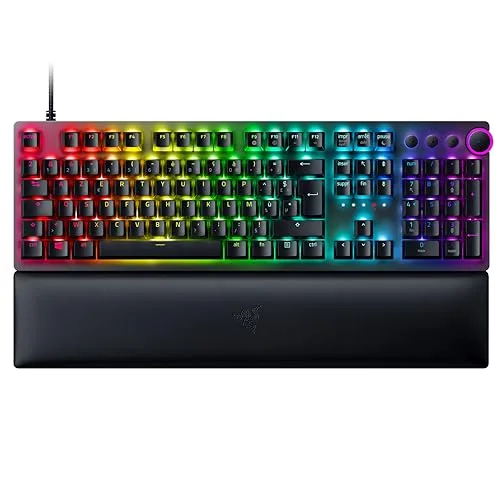 Razer Huntsman V2 Purple Switch clavier gaming optique AZERTY