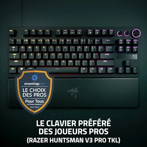 Razer Huntsman V3 Pro TKL Analog Optical - vue 3