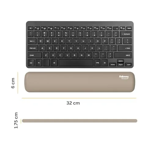 Fellowes Breyta Repose-poignet TKL compact Sable - vue 3