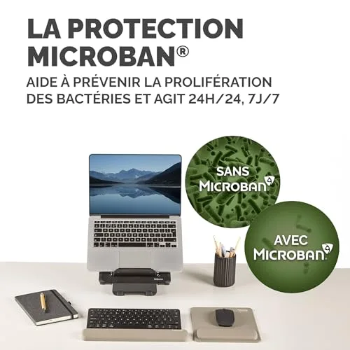 Fellowes Breyta Repose-poignet TKL compact Sable - vue 4