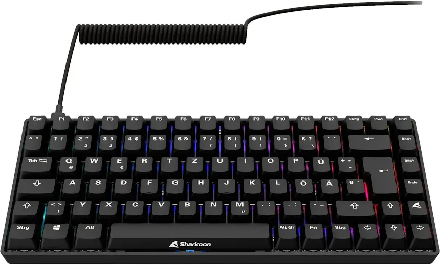 Sharkoon ROCCAT Skiller SGK50 S3 PBT RGB - vue 3