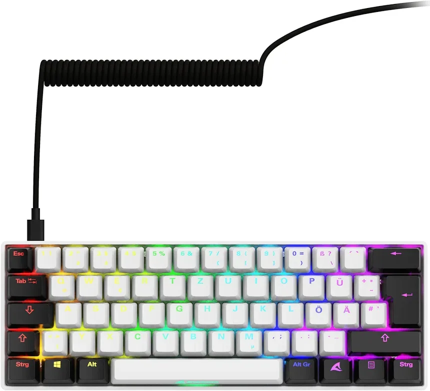 Sharkoon SKILLER SGK50 S4 Gen2 RGB - vue 3