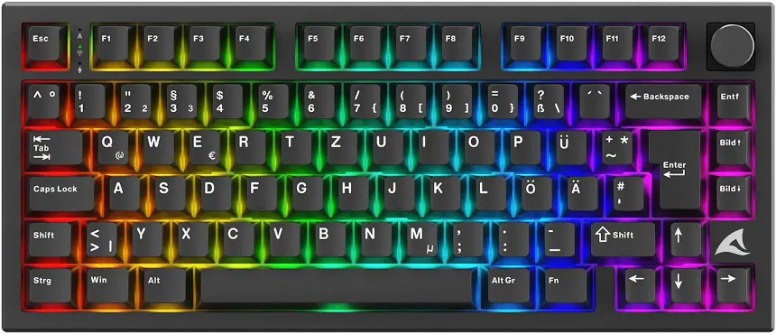 Sharkoon SKILLER SGK55W RGB Blanc - vue 3