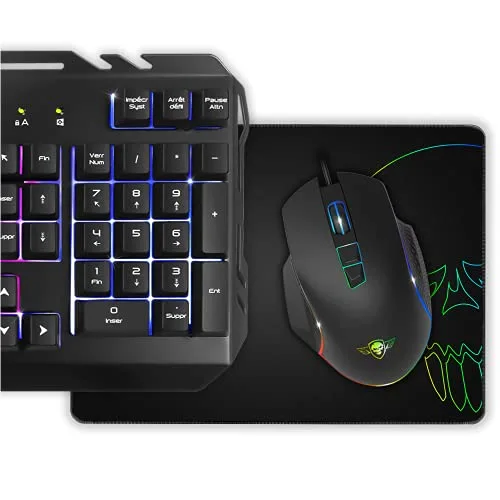 SPIRIT OF GAMER PRO-MK5 Pack Gaming 3 En 1 Clavier Membrane RGB AZERTY - vue 2