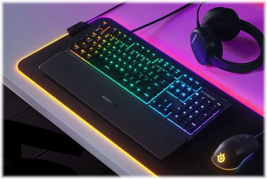 SteelSeries Apex 3 Whisper Quiet Gaming Switch - vue 5