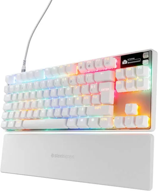 SteelSeries Apex Pro TKL Gen 3 Blanc - vue 1