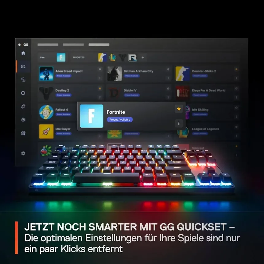 SteelSeries Apex Pro TKL Gen 3 Noir - vue 2