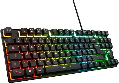 The G-Lab Keyz Caesium TKL Noir - vue 1