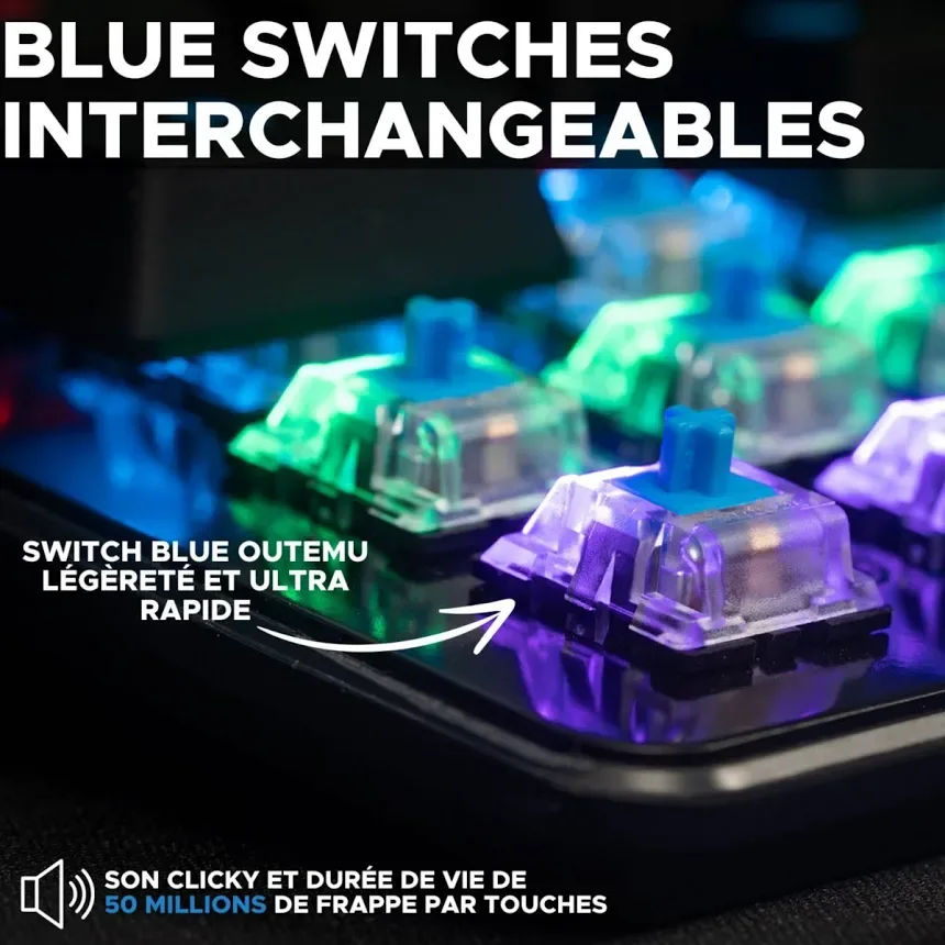 The G-Lab Keyz Thallium Bleu Noir - vue 3