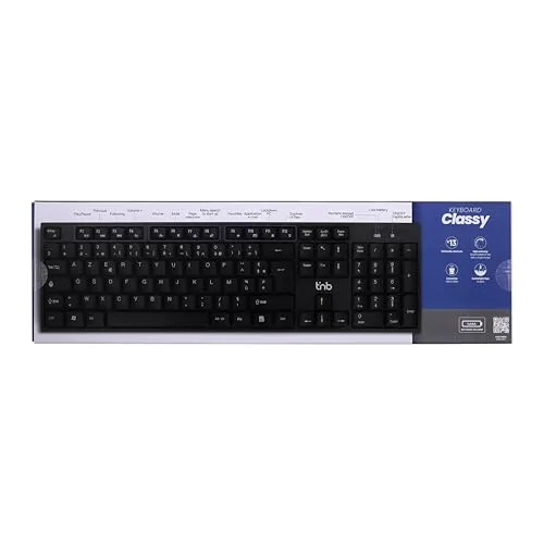 T'nB Classy Clavier sans fil 2.4 GHz QWERTZ Suisse noir - vue 4
