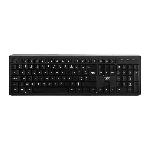 T'nB Silent Clavier sans fil ultra silencieux AZERTY noir