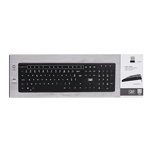 T'nB Silent Clavier sans fil ultra silencieux AZERTY noir - vue 6