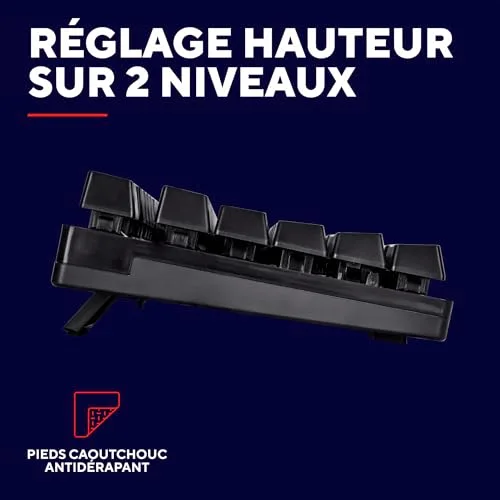 Trust GXT 835 Azor Clavier gamer membrane AZERTY - vue 6