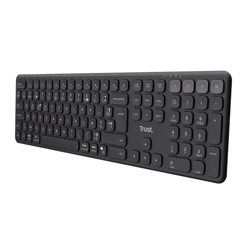 Trust Vaiya clavier sans fil AZERTY rechargeable