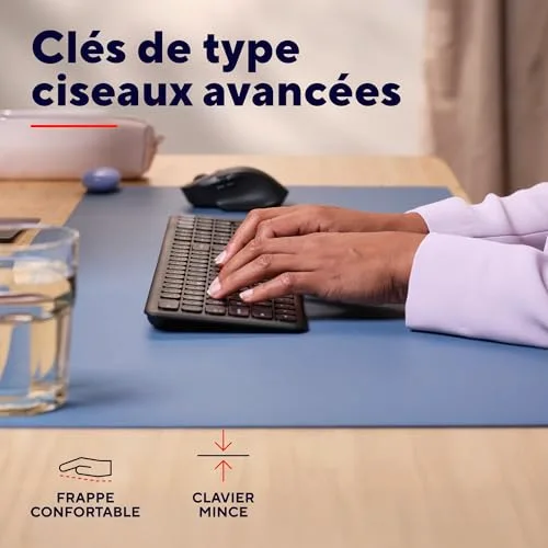 Trust Vaiya clavier sans fil AZERTY rechargeable - vue 5