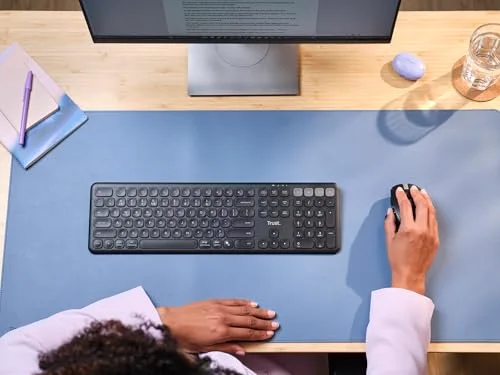 Trust Vaiya clavier sans fil AZERTY rechargeable - vue 8
