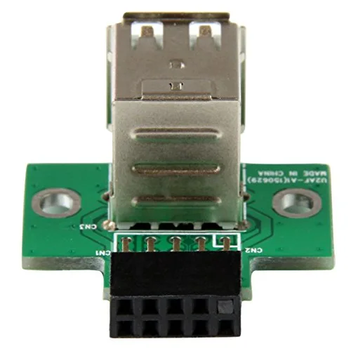 Adaptateur USB 2.0 interne - STARTECH - 2x USB A vers connecteur carte mère - F/F - 1 x IDC Femelle - 2 x Type A - vue 4