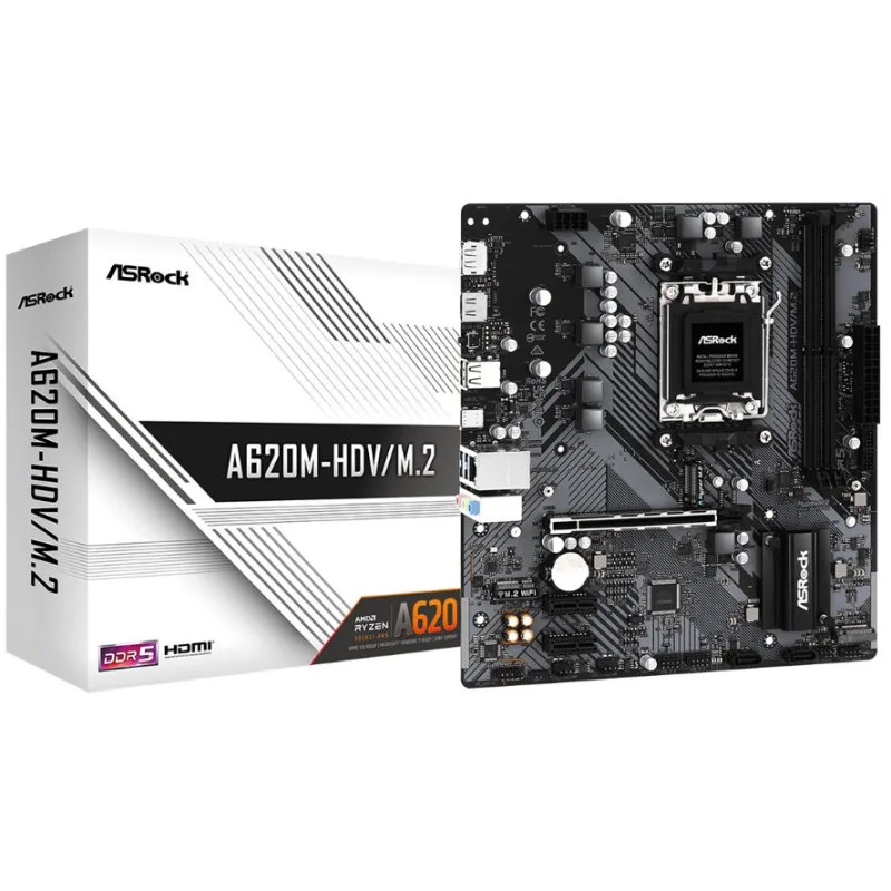 ASRock A620M-HDV/ AMD A620 micro ATX