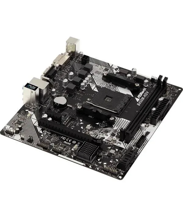 ASRock B450M-HDV R40 image 3