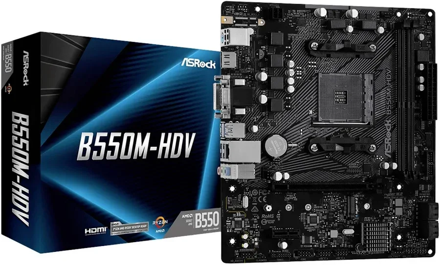 asrock B550M-HDV image 1
