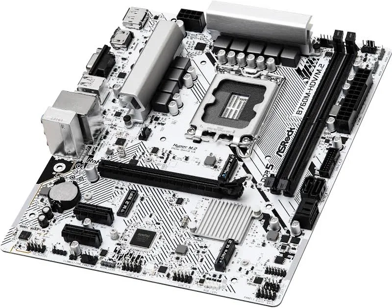 ASRock B760, Intel B760M1700 Micro ATX B760M-HDV/40 image 2