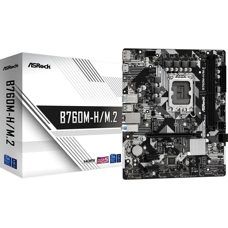 ASRock B760M-H/ Intel B760 micro ATX