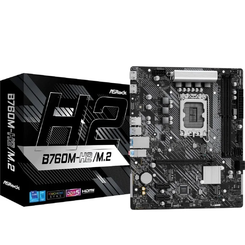 ASRock B760M-H2/ Intel B760 Micro ATX32 Gen2