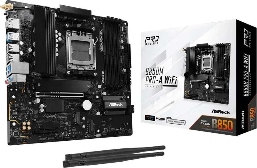 ASRock B850M Pro-A Micro ATX WiFi 256 Go image 3