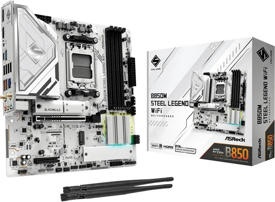 asrock B850M Steel Legend WiFi image 1