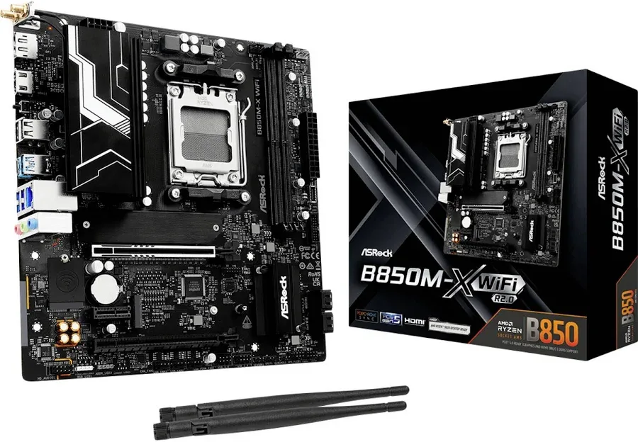 asrock B850M-X WiFi R20 AMD image 1