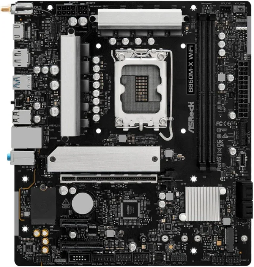 ASRock B860 Micro ATX LGA 1851 B860M-X WiFi 32 WiFi image 2