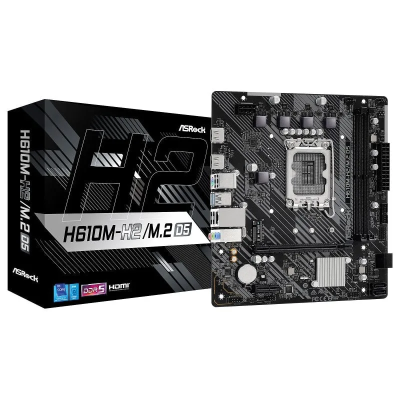 ASRock H610 Express LGA1700 Micro ATX H610M-H2/ D54030