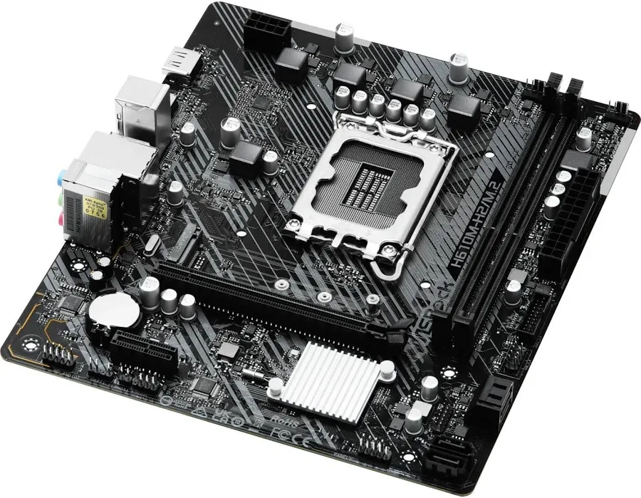 ASRock H610 Intel H610 Micro ATX H610M-H2/ image 3
