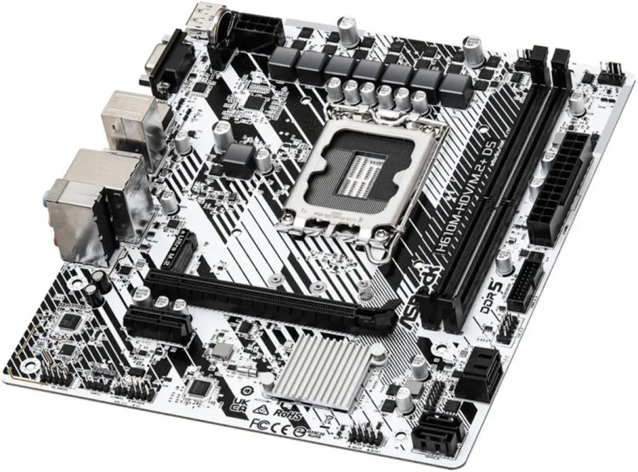 ASRock H610 Intel Micro ATX H610M-HDV/++ image 3