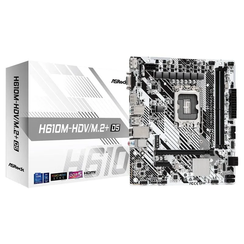 ASRock H610 Intel Micro ATX H610M-HDV/++