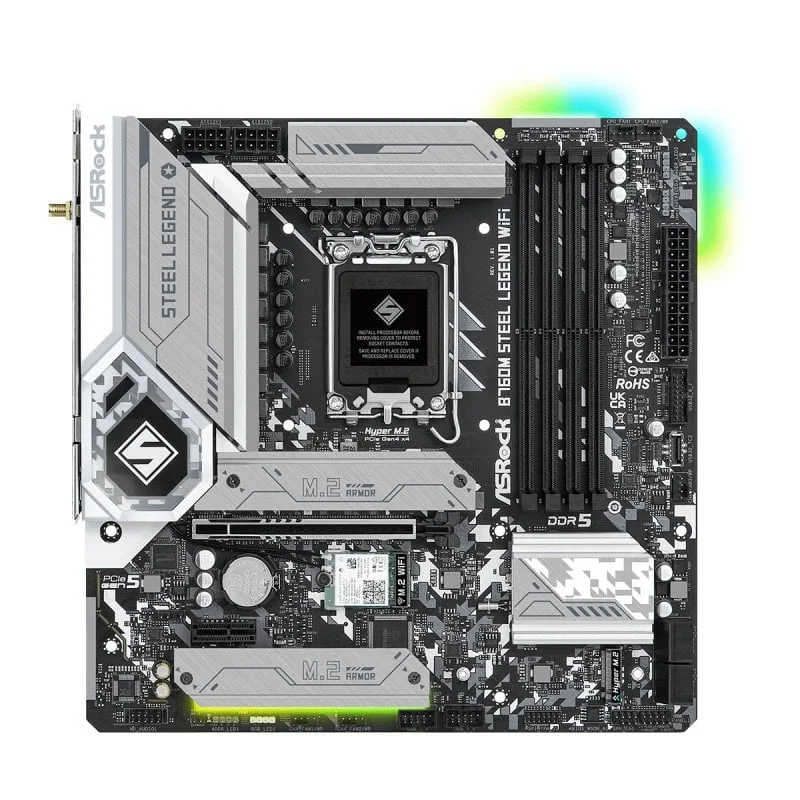 ASRock Intel B760 Micro ATX WiFi 6