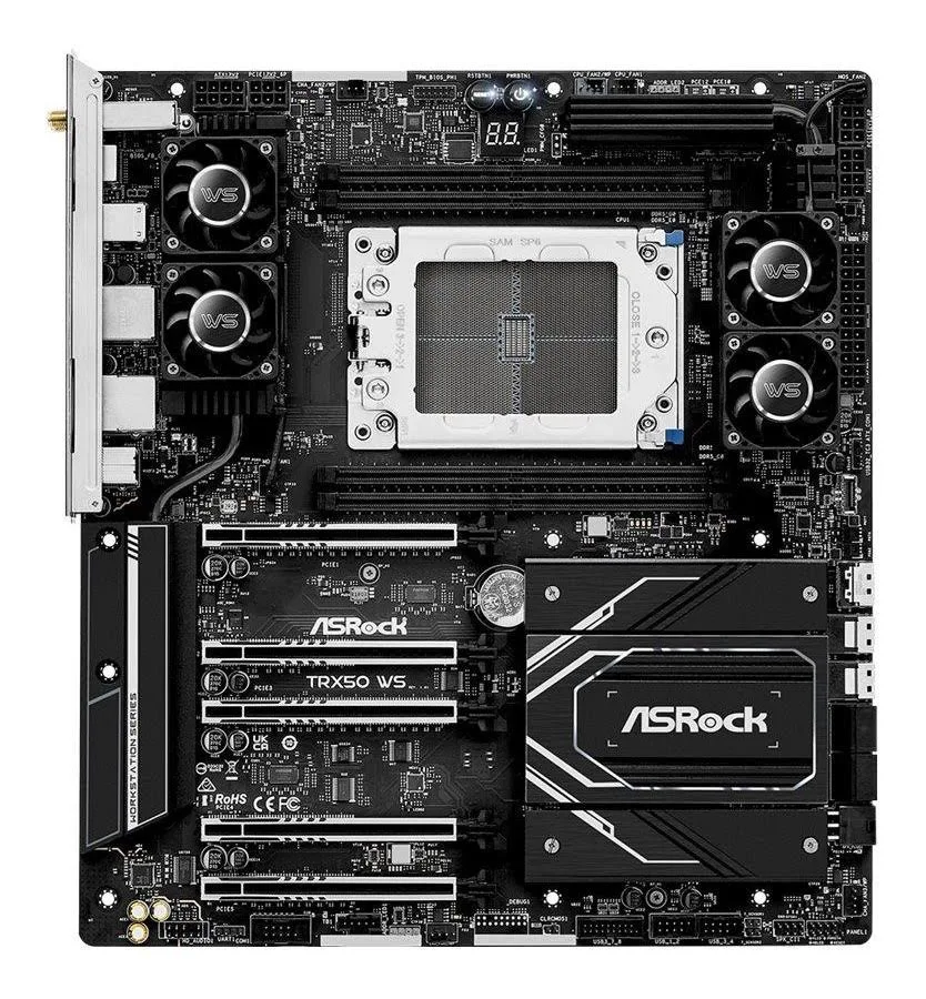 asrock TRX50 WS image 2