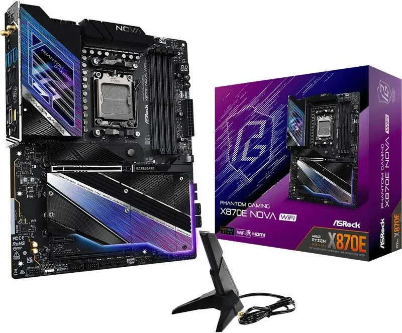 ASRock X870e Nova Wifi  image 2