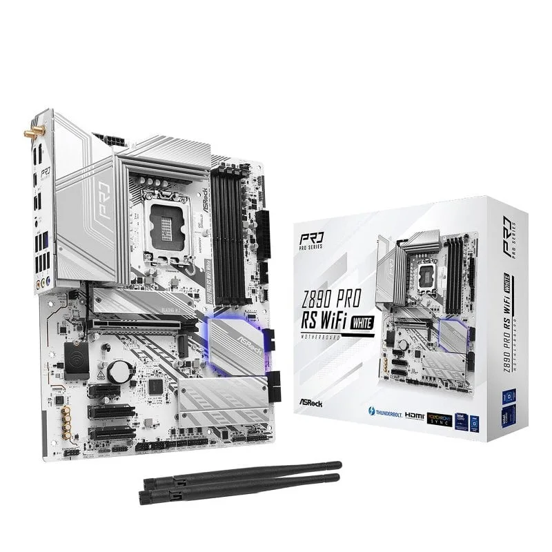 asrock Z890 PRO RS WiFi White 