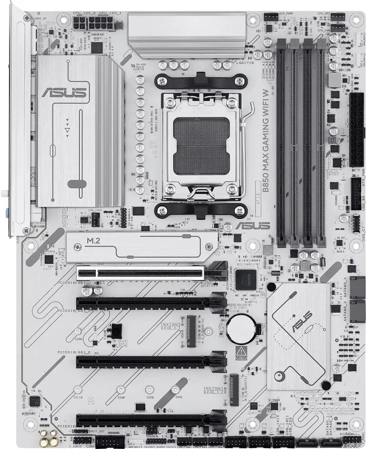 ASUS B850 MAX GAMING WIFI W AMD image 1
