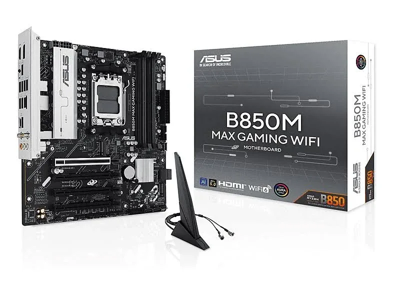 ASUS B850M MAX GAMING WIFI image 1