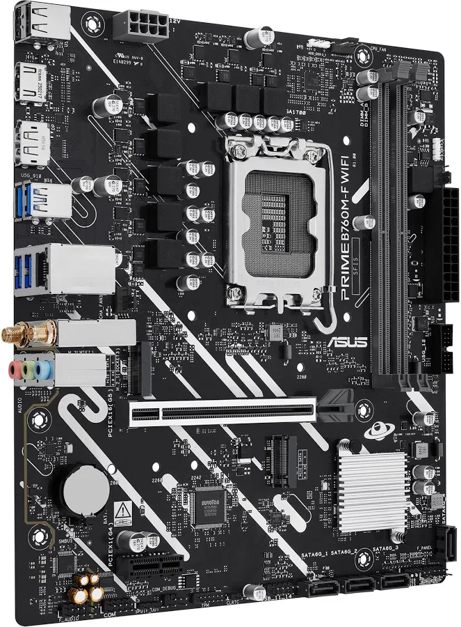 ASUS PRIME B760M-F WIFI Intel B760 Micro ATX WiFi 6 image 2