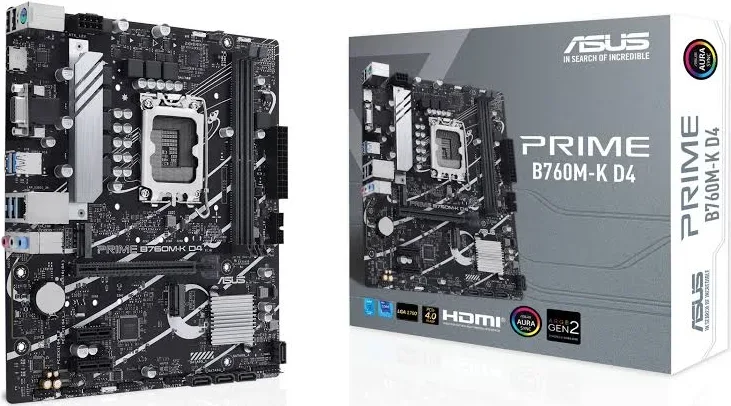 ASUS Prime B760M-K D4 image 4