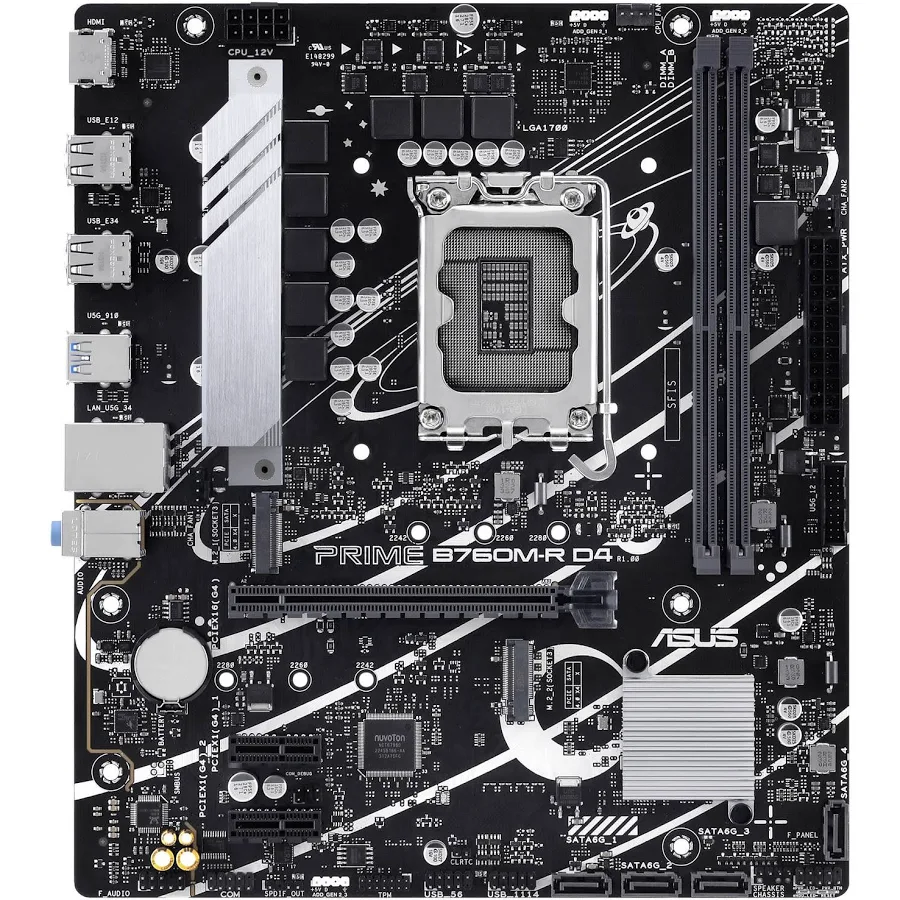 ASUS PRIME B760M-R D4 image 1