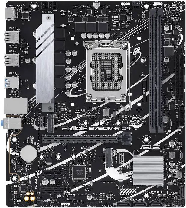 ASUS PRIME B760M-R D4 image 2
