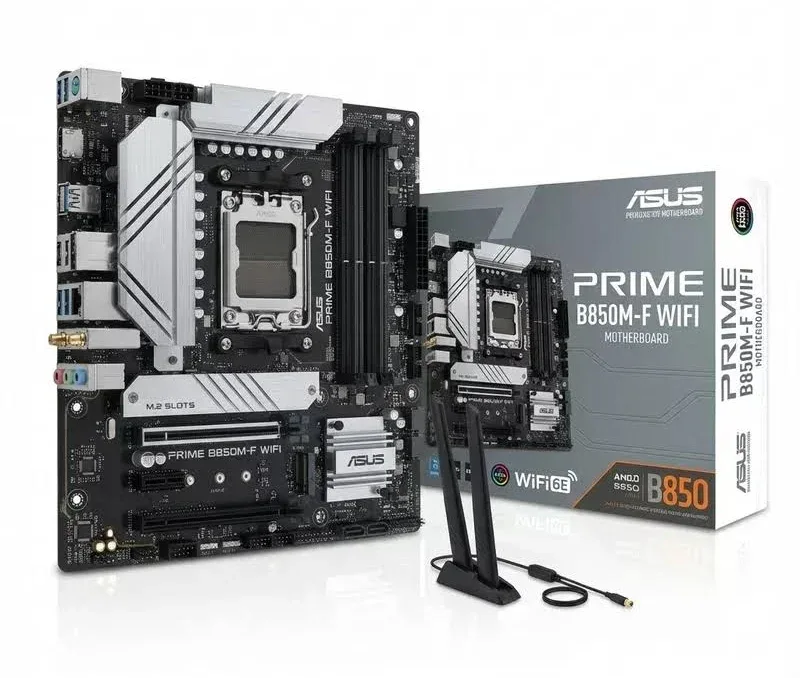 ASUS PRIME B850M-F WIFI AMD B850 micro ATX WiFi 6 image 1